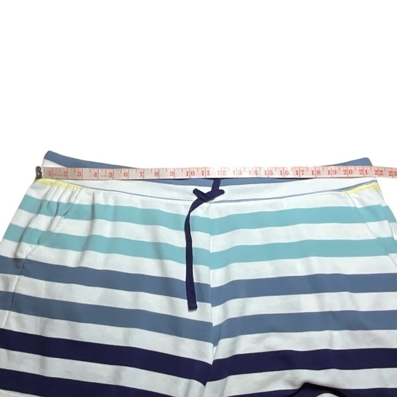 OLD NAVY Cotton Blend Striped Shorts Drawstring Waist Side Pockets US Sz 2X - Picture 6 of 9